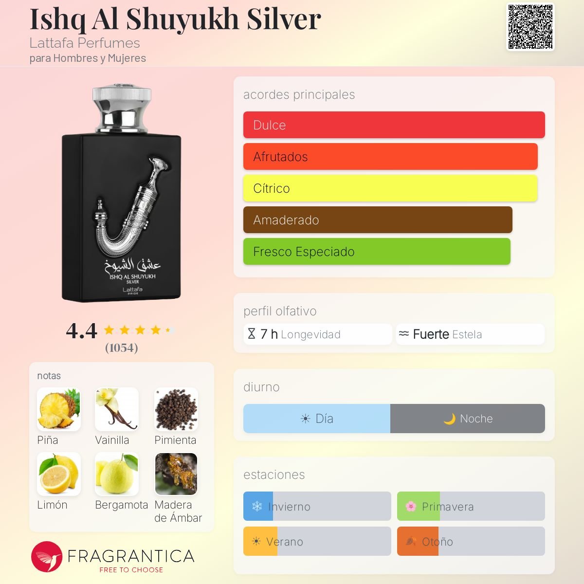 ISHQ AL SHUYUKH SILVER EDP 100ML - Imagen 2