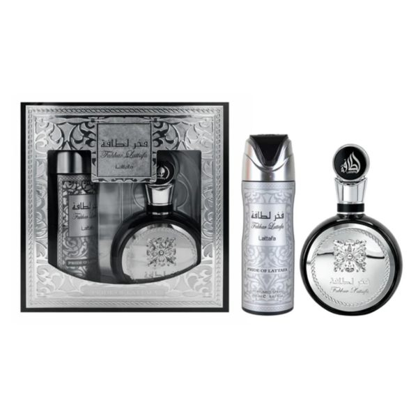 SET FAKHAR BLACK EDP 100 ML + SPRAY 200ML