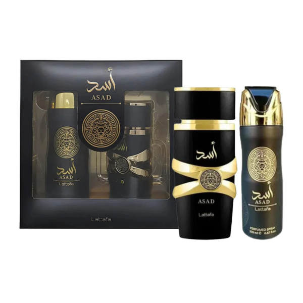 SET ASAD EDP 100 ML + SPRAY 200 ML