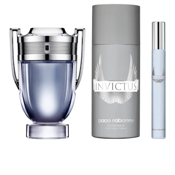 SET INVICTUS EDT 100ML + 10ML + DEO 150ML