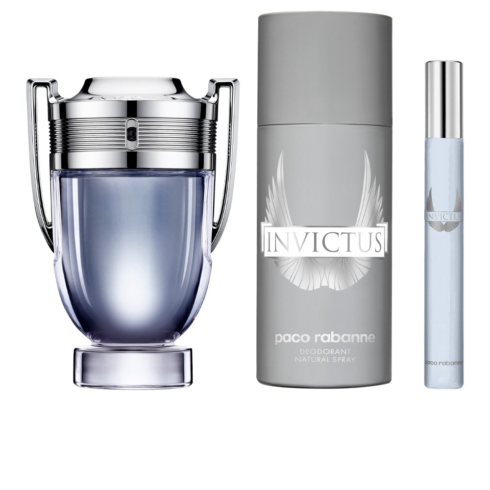 SET INVICTUS EDT 100ML + 10ML + DEO 150ML