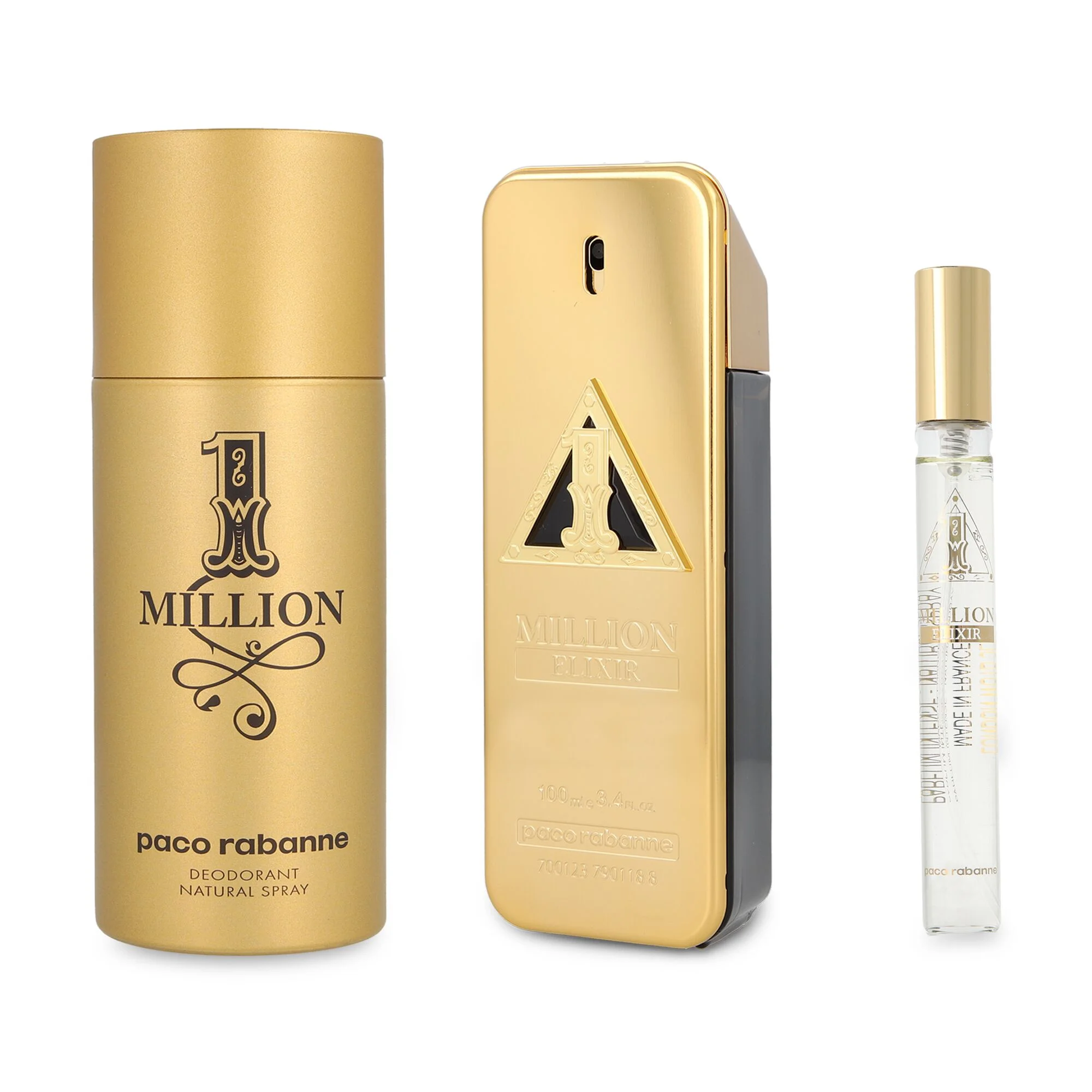 SET ONE MILLION ELIXIR 100ML + 10ML + DEO 150ML