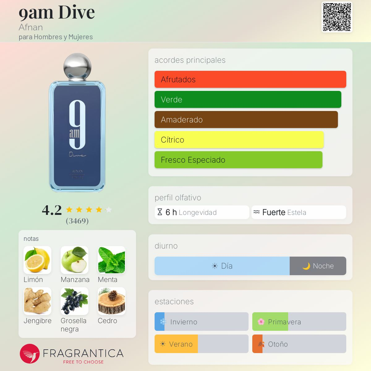 9 AM DIVE EDP 150ML - Imagen 2